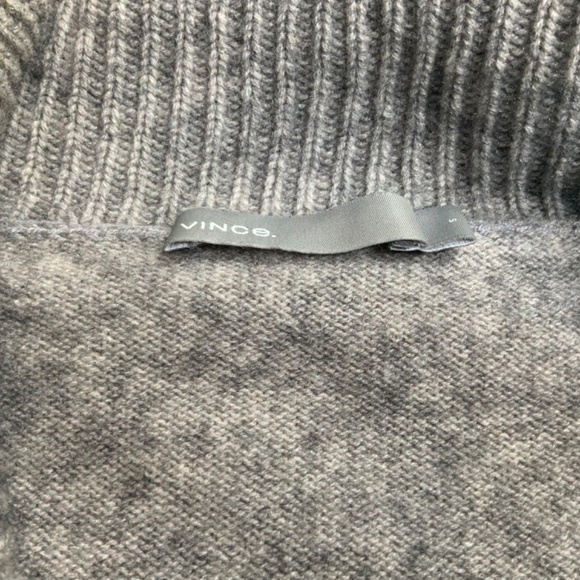 Vince Wool and Cashmere Open Front Shawl Collar Cardigan size small - Picture 9 of 11